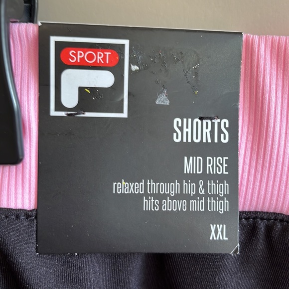 Fila Mid-Rise Shorts, XXL - Picture 5 of 6